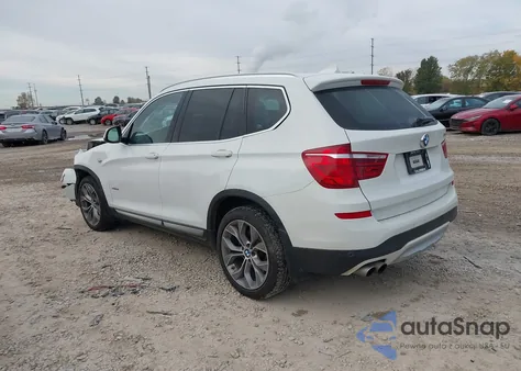 2017 BMW X3 xDrive28I из США, поврежденный, VIN 5UXWX9C33H0W79627